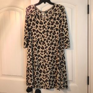 Cheetah Print Dress